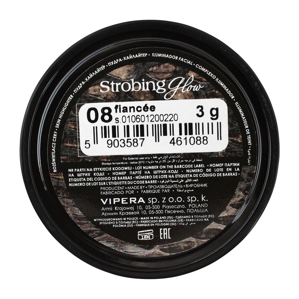 Vipera Strobing Glow Highlighter 08 - Fiancee