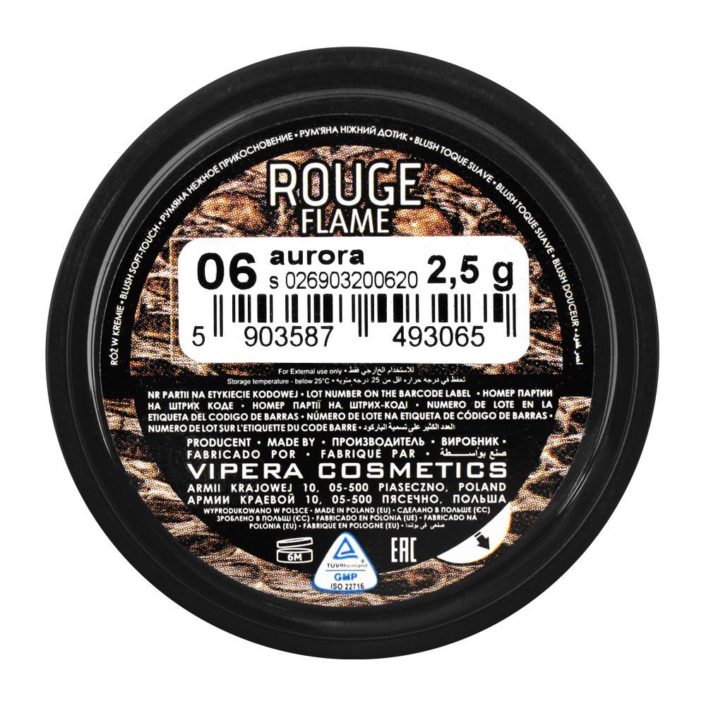 Vipera Rouge Flame Cream Blush 06 - Aurora