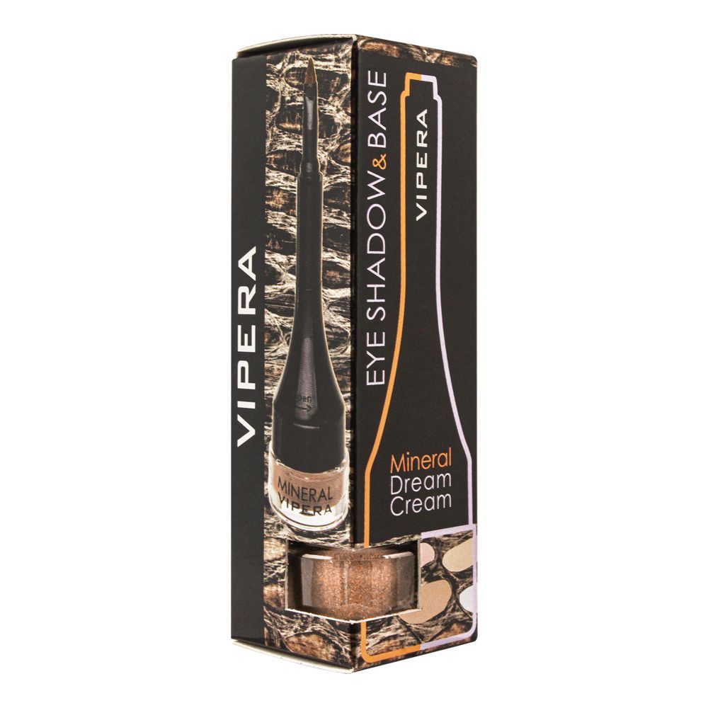 Vipera Mineral Dream Cream Base And Eyeshades For Eyelids - 208  Sugar Cane