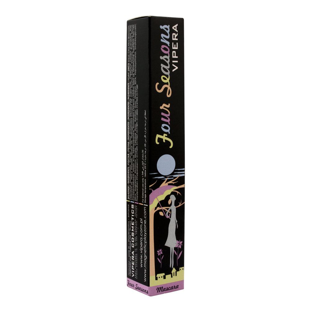 Vipera Four Seasons Mascara - Black Waterproof