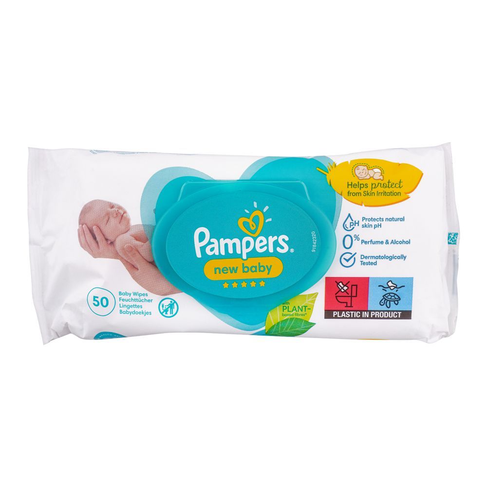Pampers - New Baby Wipes Sensitive 50 S
