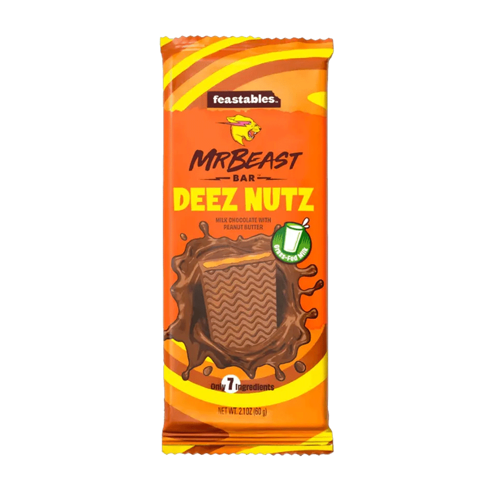 Mr.beast Feastables Peanut Butter Chocolate 60g