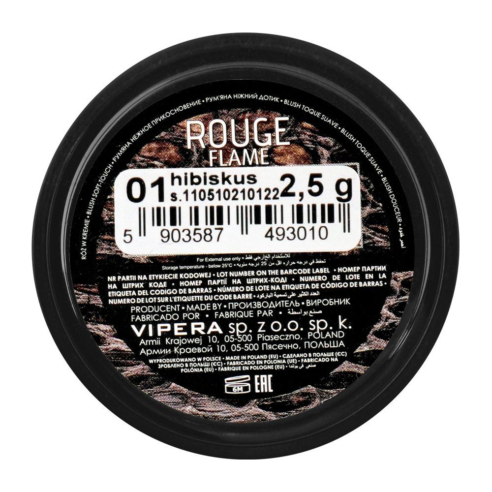 Vipera Rouge Flame Cream Blush 01 - Hibiskus