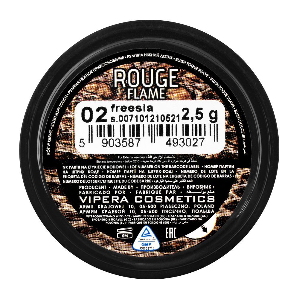 Vipera Rouge Flame Cream Blush 02 - Freesia