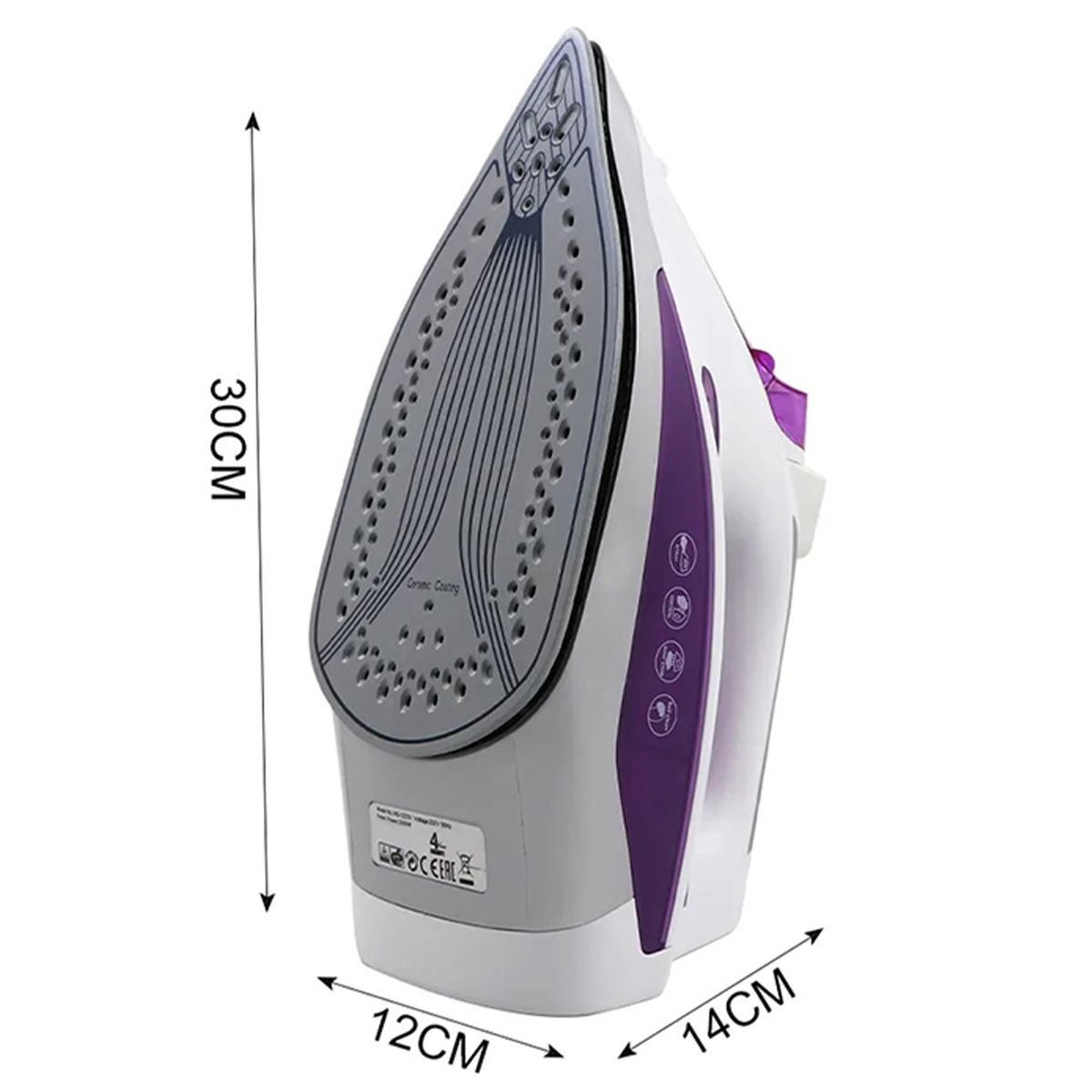 High Quality Multifunction RAF Steam Iron 2200 W Power Special Professional R.1233 Steam Iron 220 W - My Store