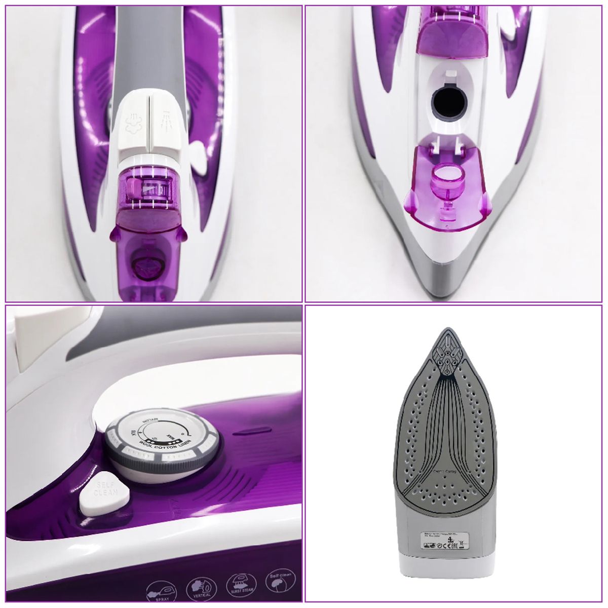 High Quality Multifunction RAF Steam Iron 2200 W Power Special Professional R.1233 Steam Iron 220 W - My Store