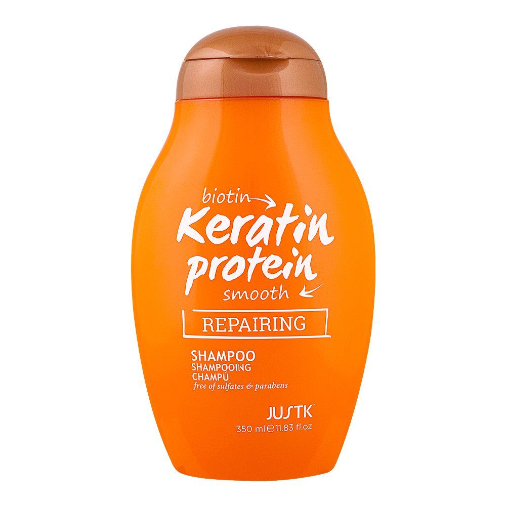 Justk Biotin Keratin Protein Smooth Repairing Shampoo 350Ml