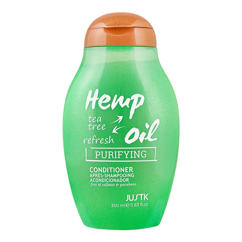 Justk Hemp Oil Tea Tree Refresh Purifying Conditioner 350Ml