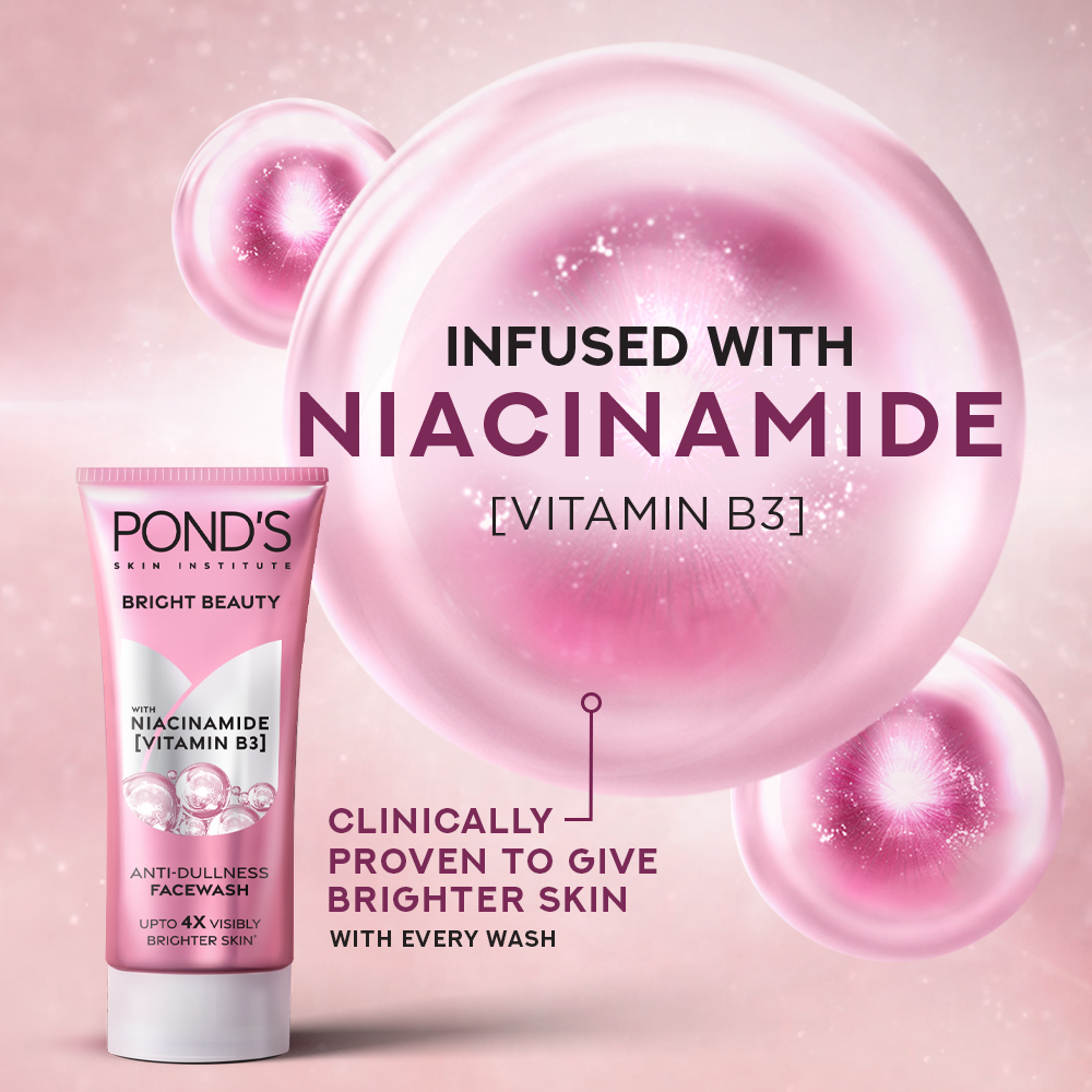 Pond'S Bright Beauty Spotless Glow Face Wash 100G