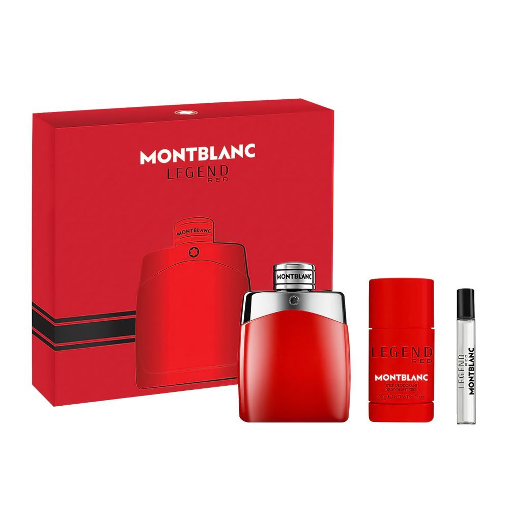 Mont Blanc Legend For Men Set EDP 100Ml+7.5Ml+Deo Stick 75G