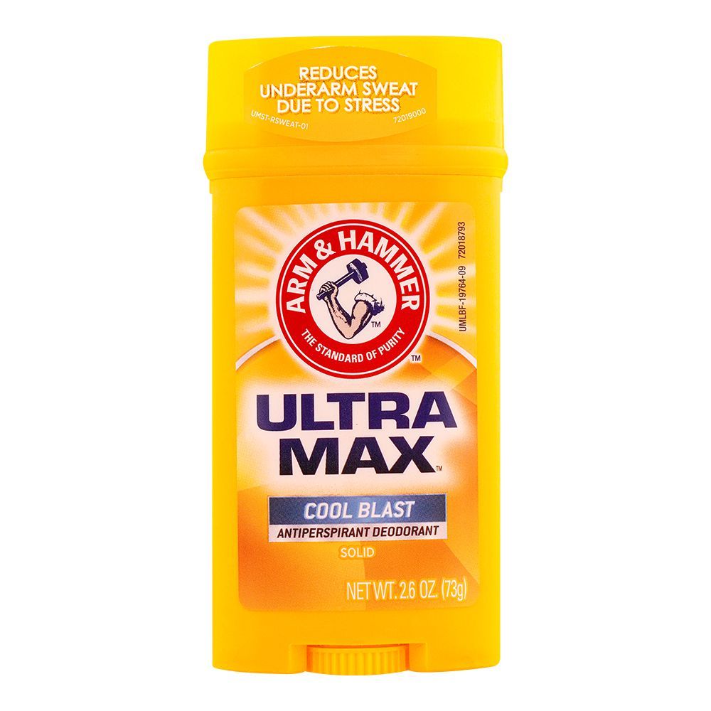 Arm & Hammer Deodorant Stick A/P Ultra Max Cool Blast 73G