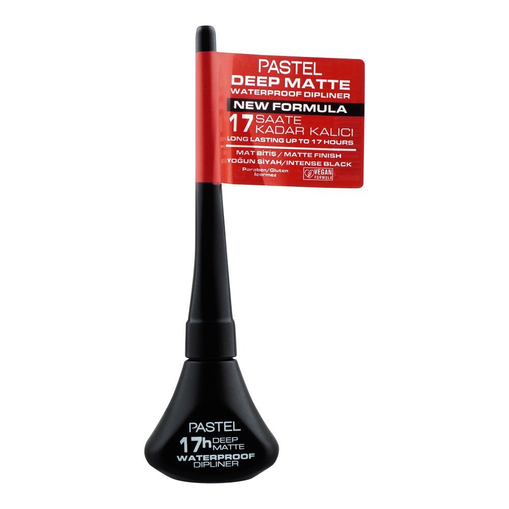 Pastel 17h Deep Matte Waterproff Dipliner - Black 4.5Ml