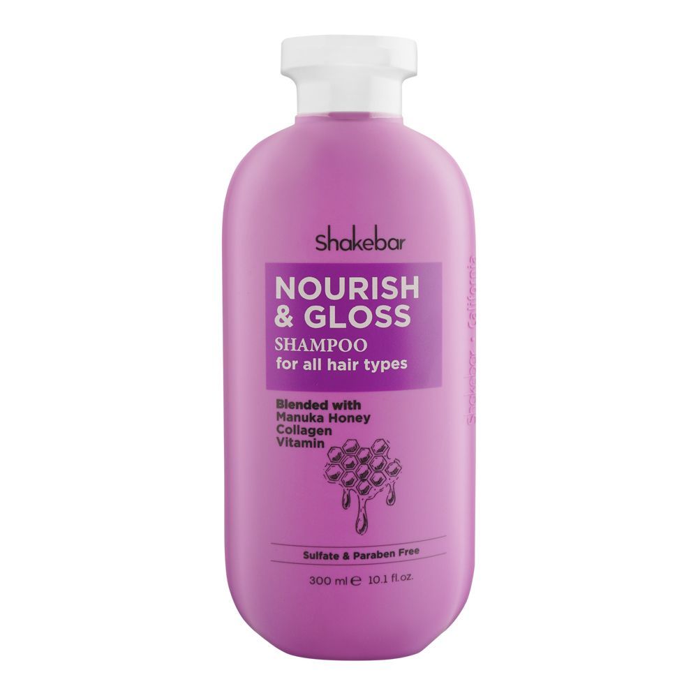 Shakebar Nourish & Gloss Shampoo 300Ml