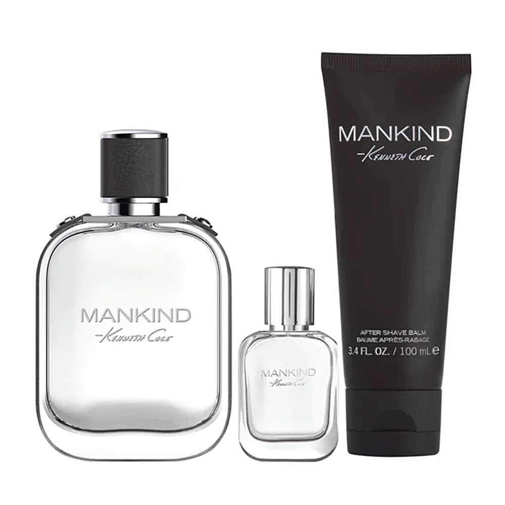 Kenneth Cole Mankind Men Set EDT 100Ml+EDT 15Ml+After Shave Balm 100Ml