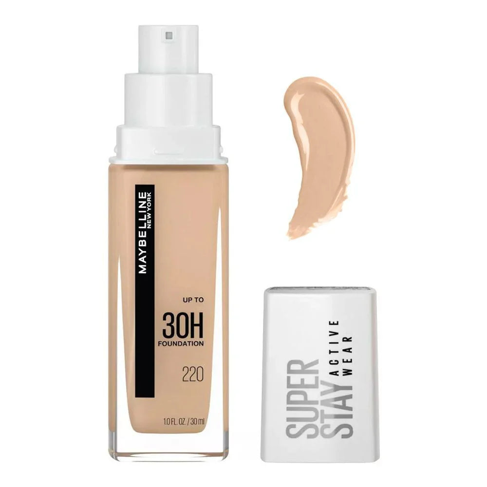 Maybelline - New York Superstay Active Wear Up-To 30H Foundation, 220, 30ml - My Store
