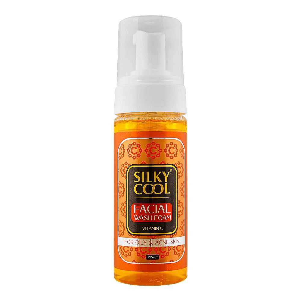 Silky Cool Vitamin C Facial Wash Foam 150Ml