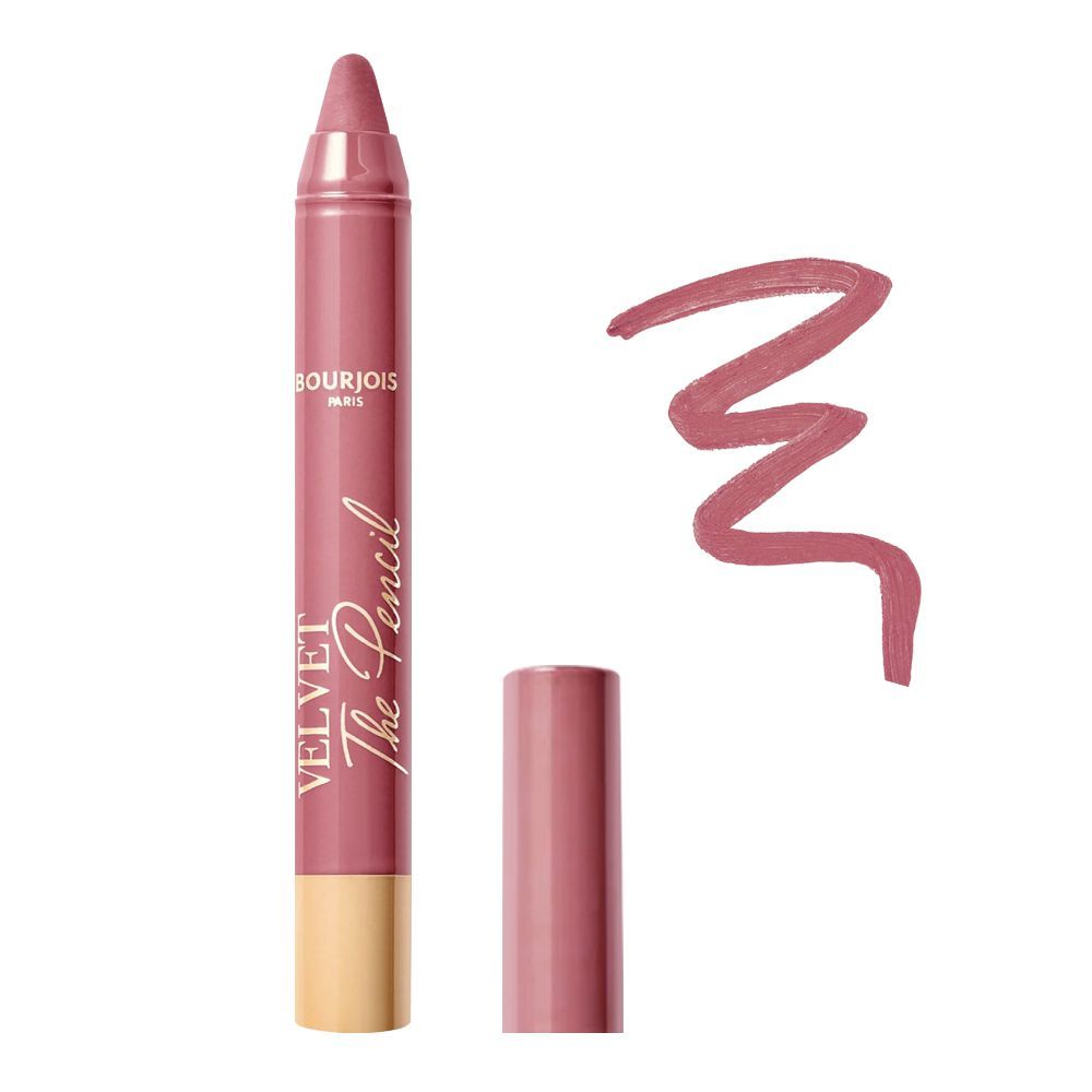 Bourjois Lipstick And Lip Liner 2 In 1 Velvet The Pencil - 03 In Mauve Again