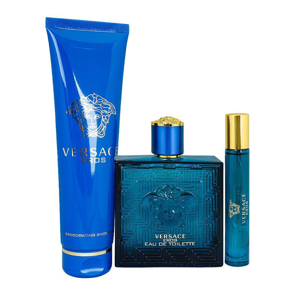 Versace Eros Men Set EDT 100Ml+EDT 10Ml+S Gel 150Ml