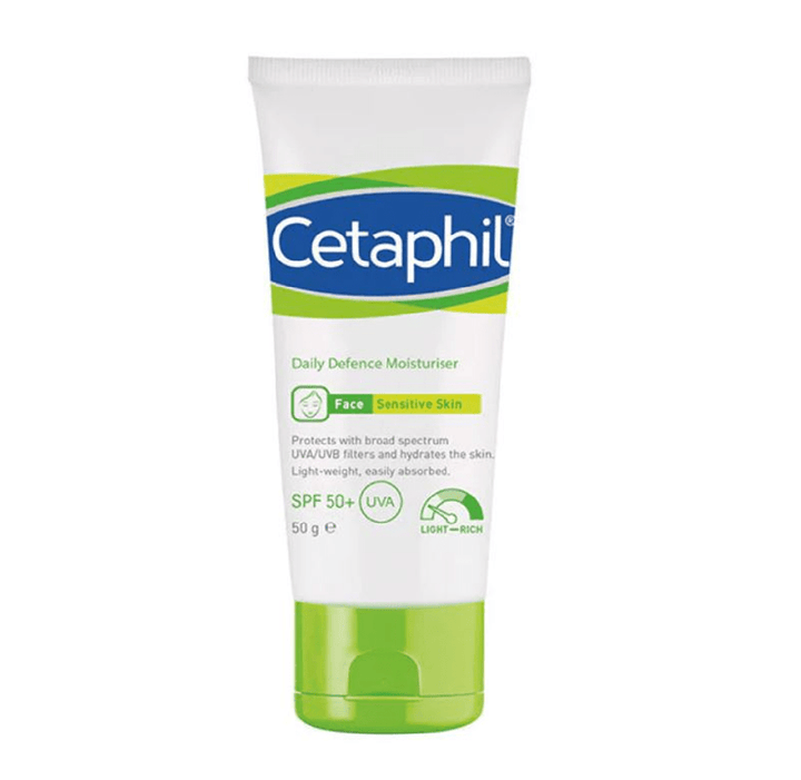 Cetaphil Daily Defence Moisturiser Face Sensitive Skin Spf50 - My Store