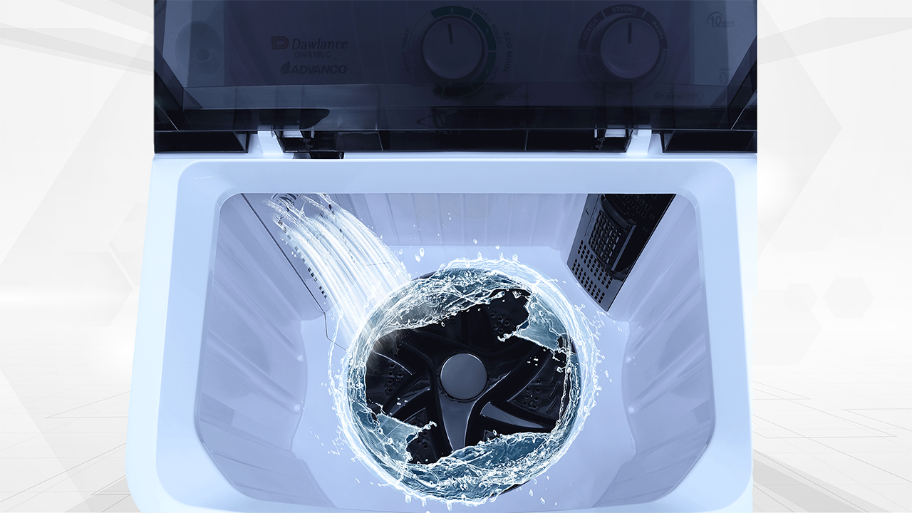 Dawlance Semi Automatic Twin Tub Washing DW-6550  8-Kg - My Store