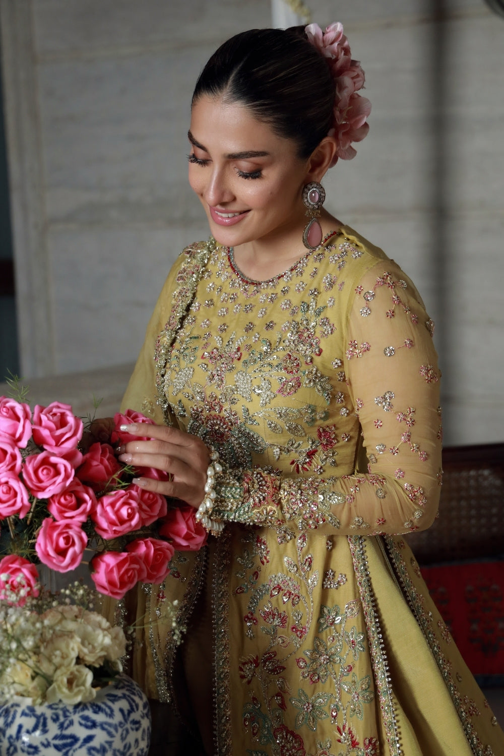 Gulmina Unstitched 3 Piece Luxury Chiffon Suit-Ayeza