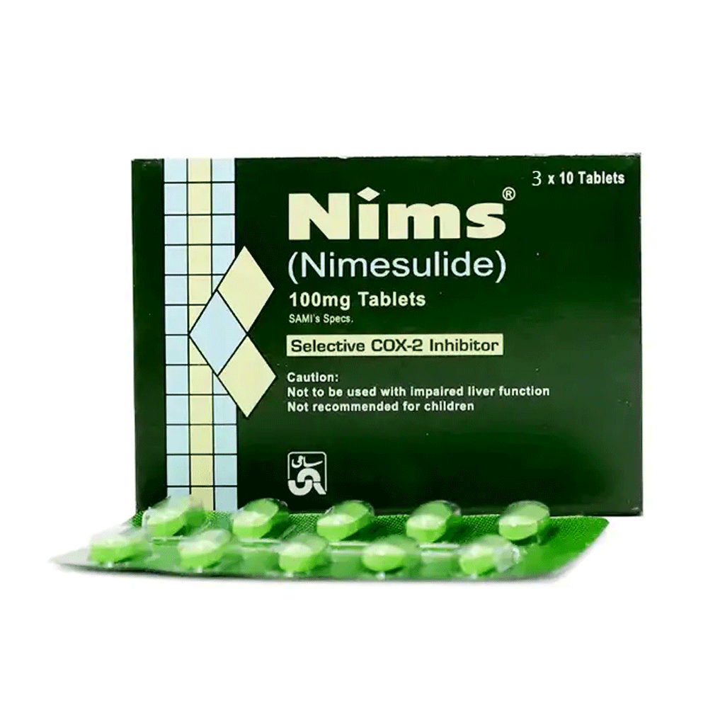 Nims 100mg Tab 10s Strip