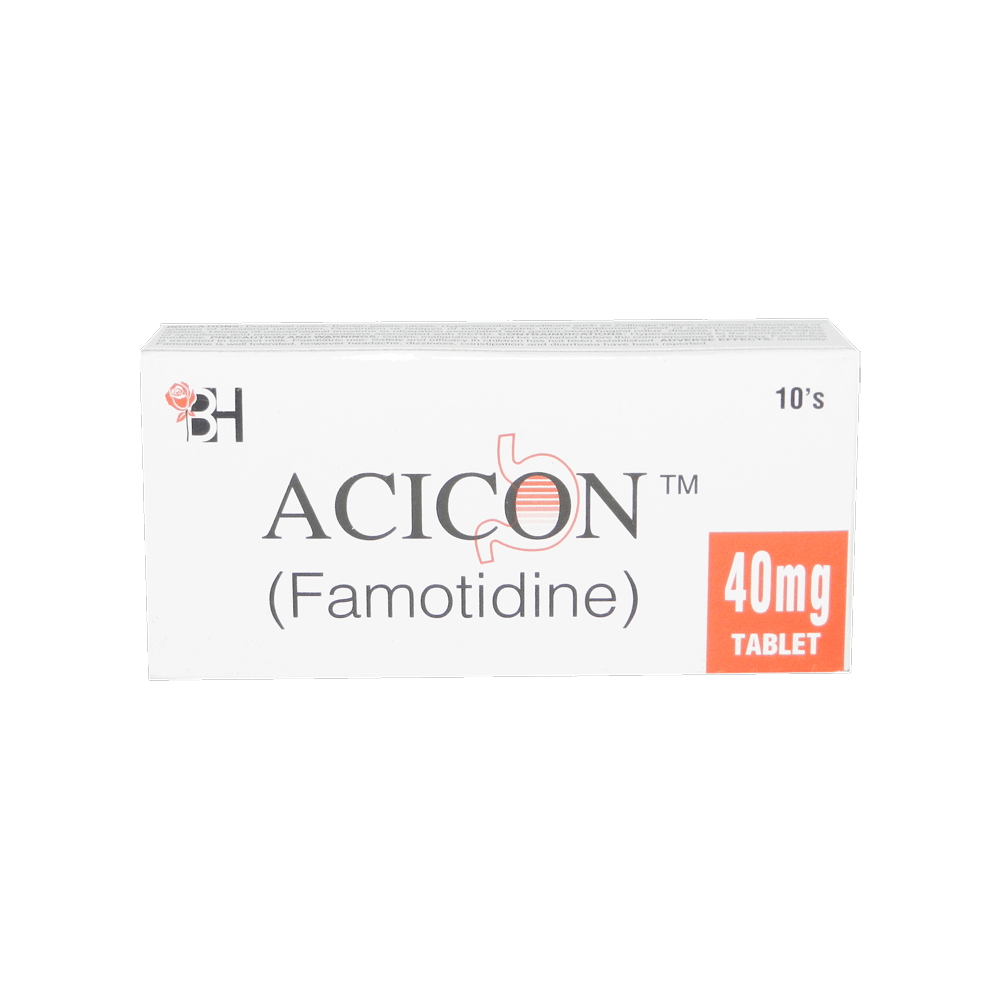 Acicon Tab 40mg 10s Box