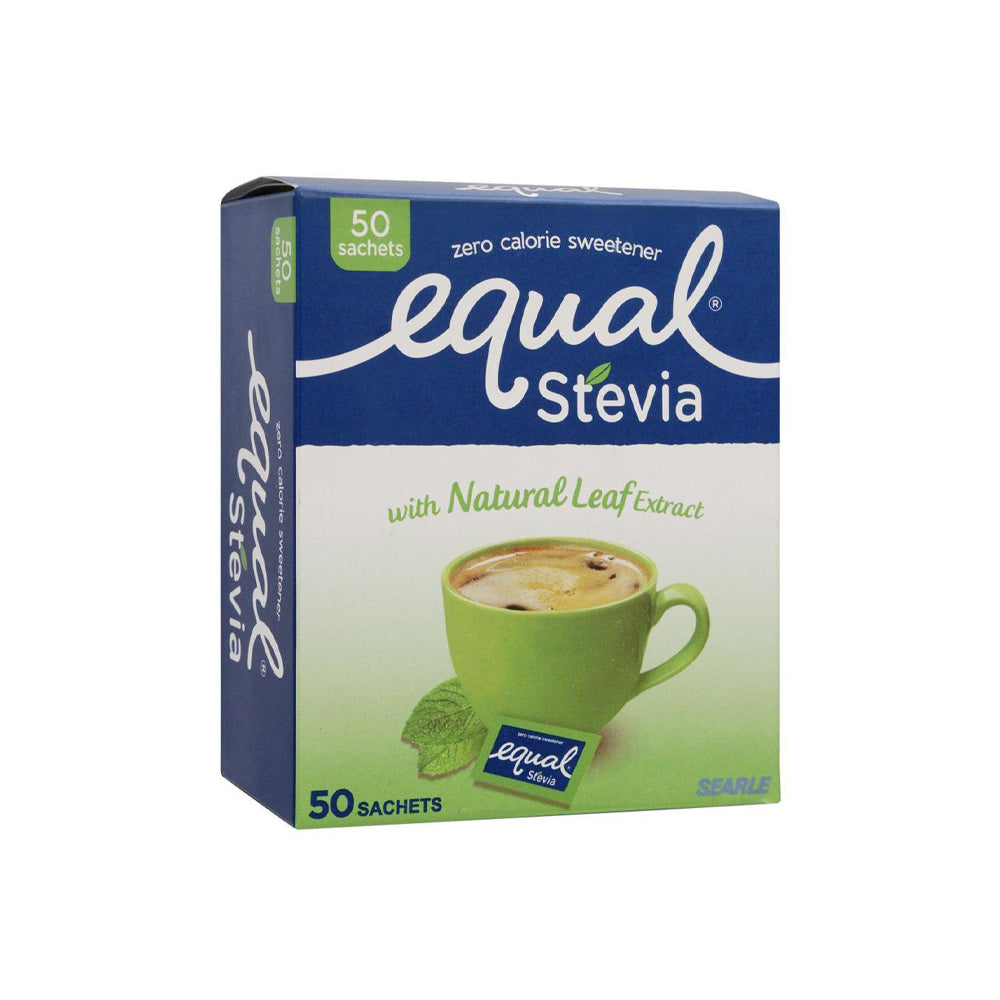 Equal Stevia Sweetener Sachets 50g - Snapcart.pk