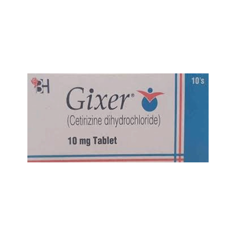 Gixer Tab 10mg Box