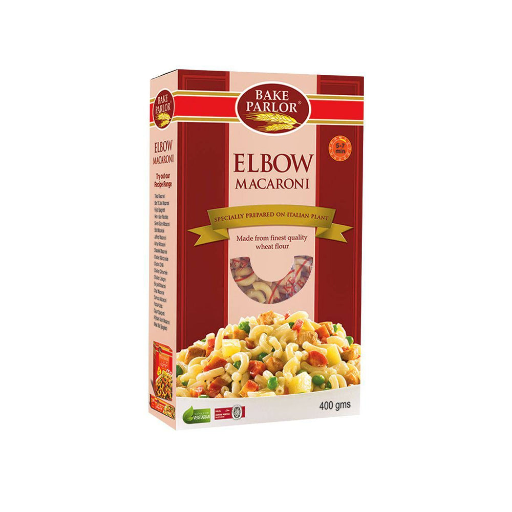 Bake Parlor Elbow Macaroni 400g Box - Snapcart.pk