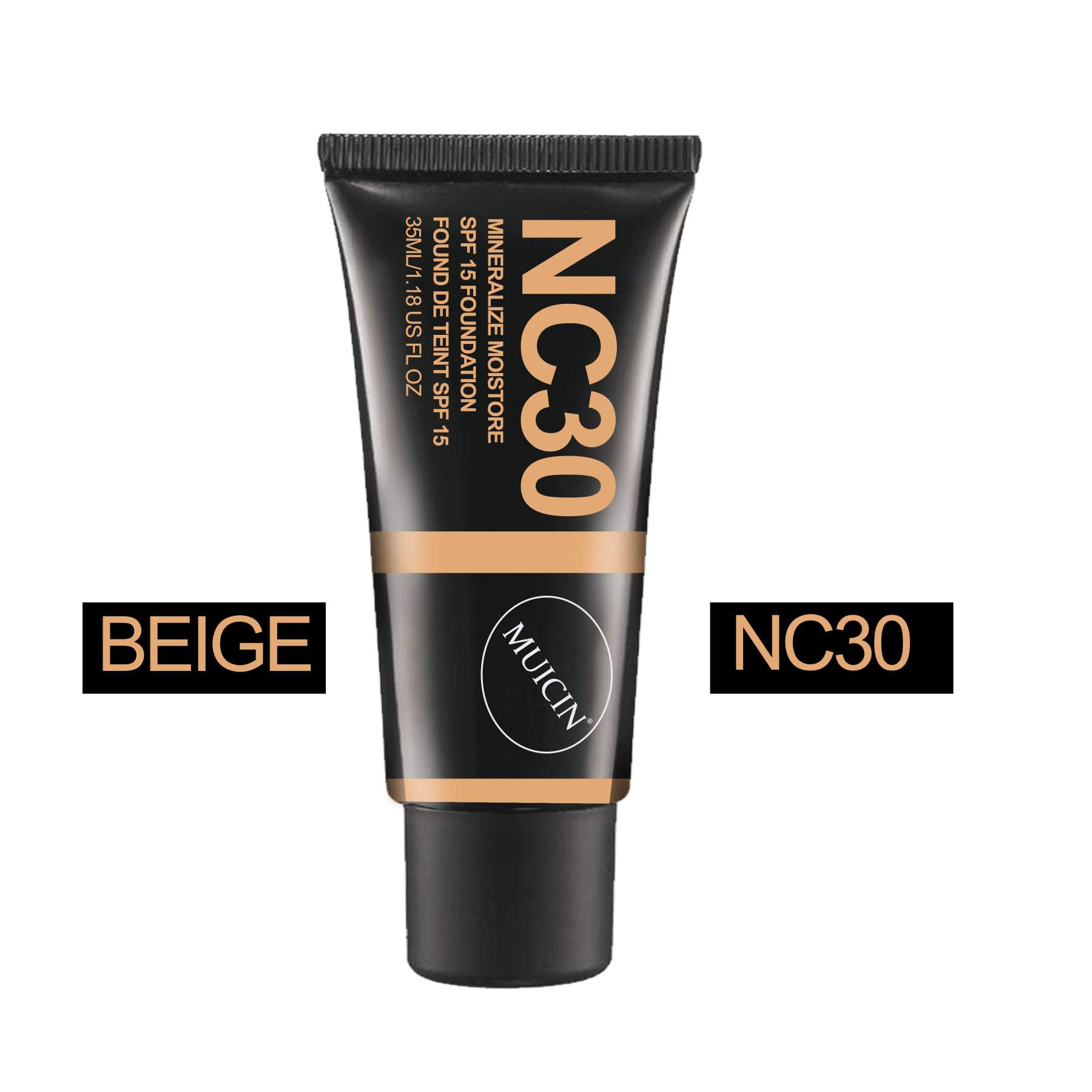 MUICIN - Mineralize Moisture SPF 15 Foundation Tube