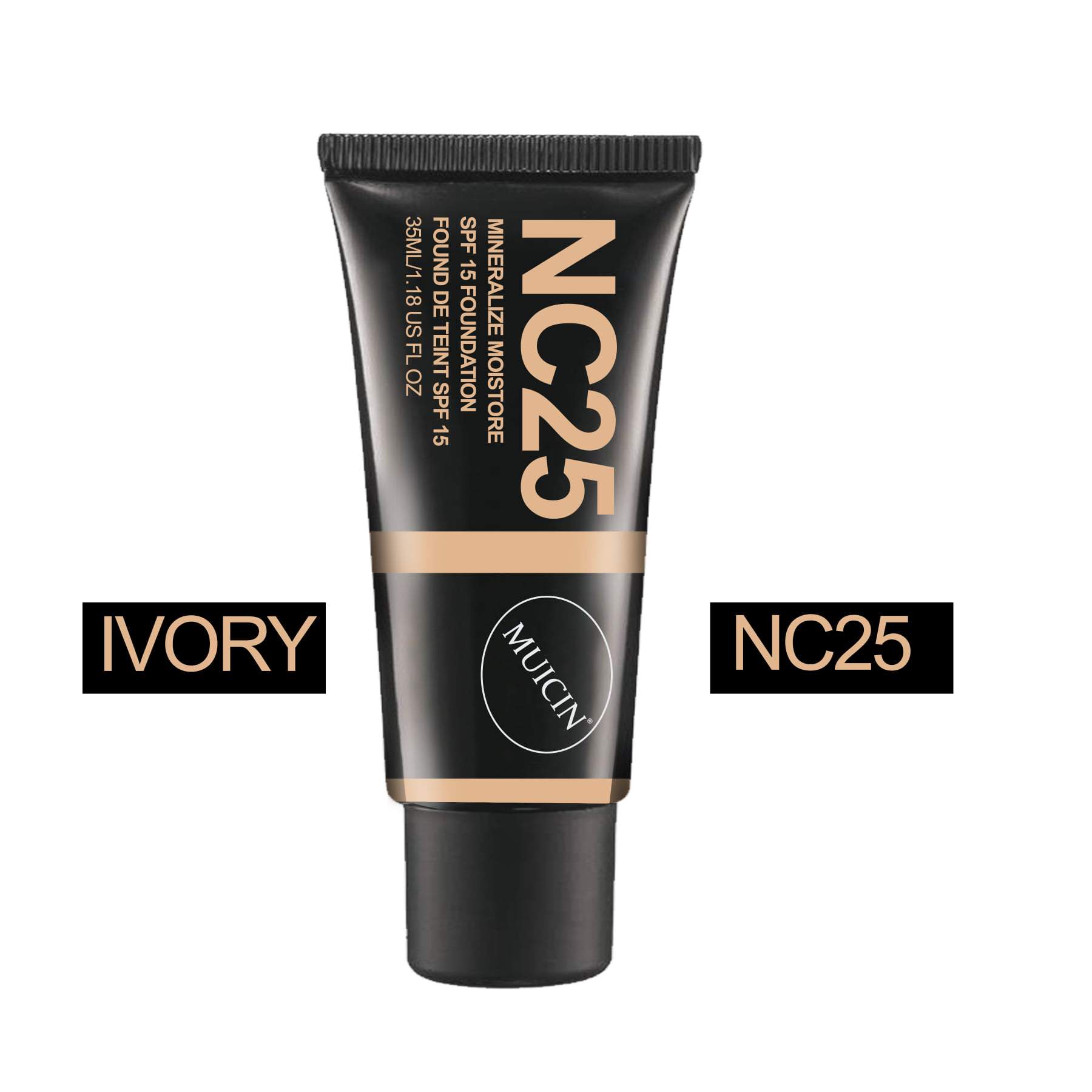MUICIN - Mineralize Moisture SPF 15 Foundation Tube