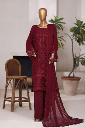 Khombi Stitched 3 Piece Luxury Formals Collection'2025-142-Nm-New Semi