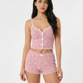 Cami Set - Onyx - Pink