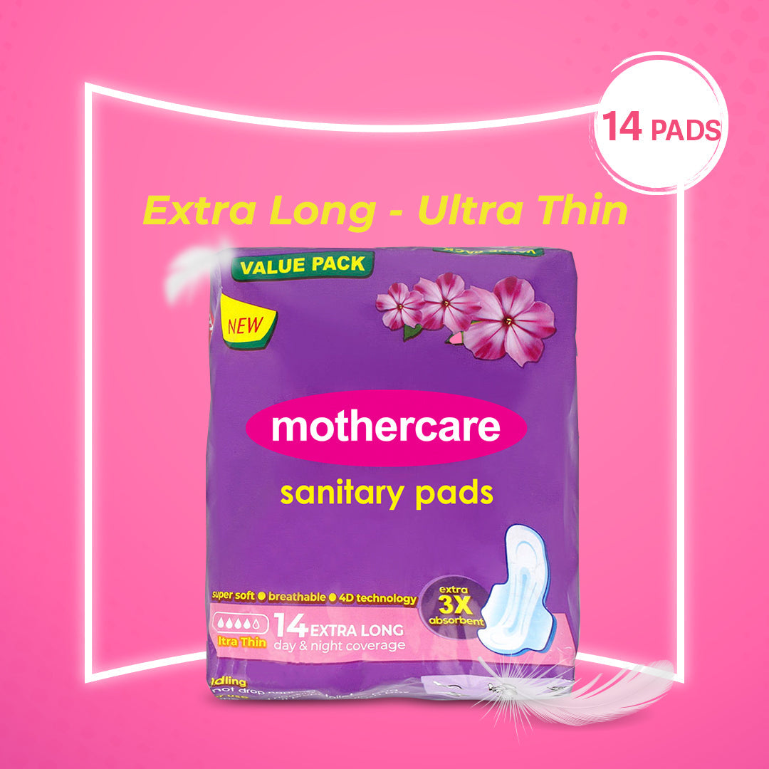 Mothercare - Mothercare- Ultra Thin 14 Extra long Sanitary Pad