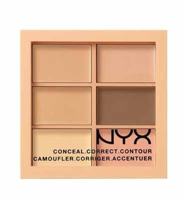 NYX Professional Makeup- Conceal, Correct, Contour Palette 01 Light