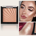 Shein- Long-Wearing Metallic Compact Highlighter Copper