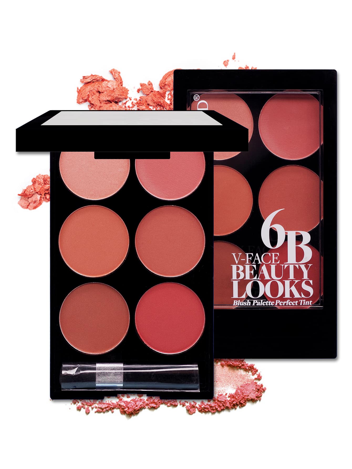 Shein- 6 Color Blush Palette