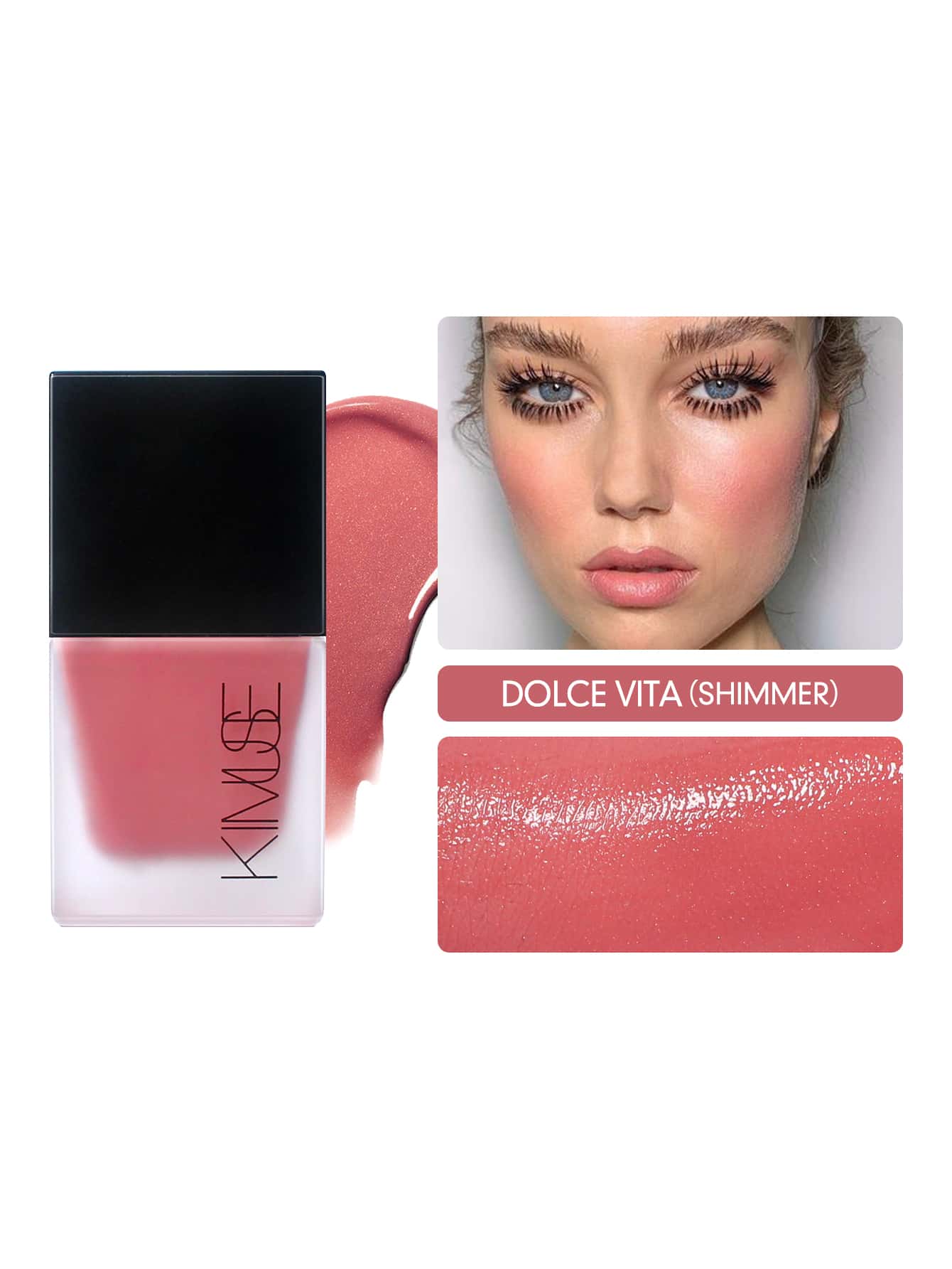 Shein- Moisturizing Liquid Blush Dolce Vita