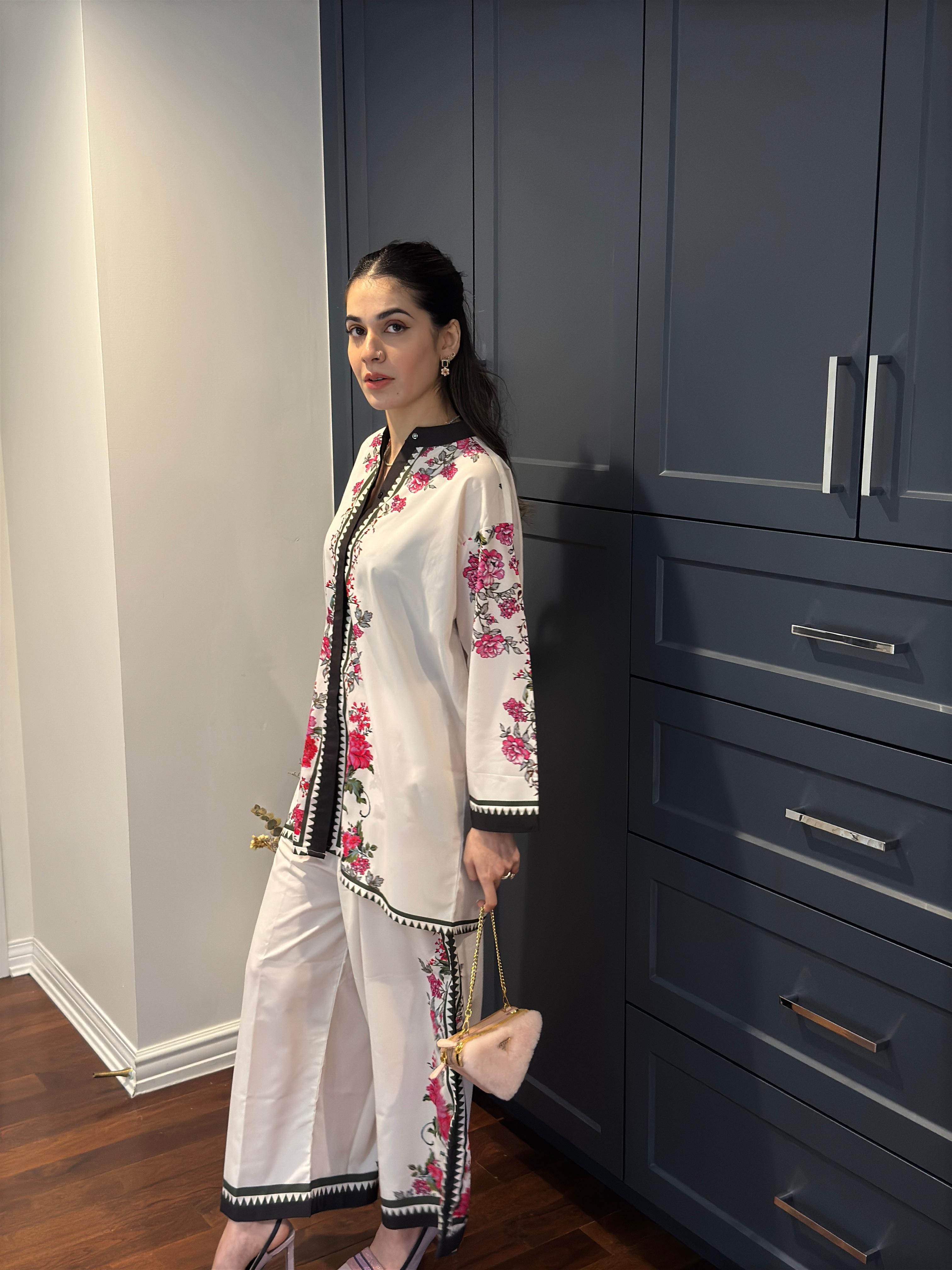 Dhaga Stitched 2 Piece Crepe Collection'2025-Florse