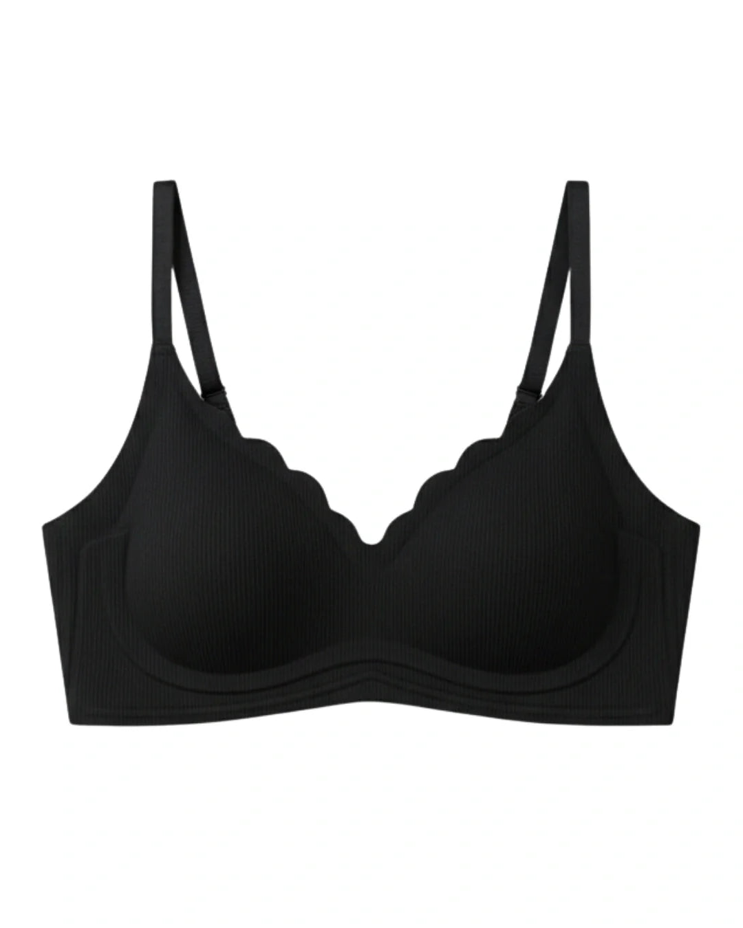 Seamless Non-Padded Bra - Swana - Black