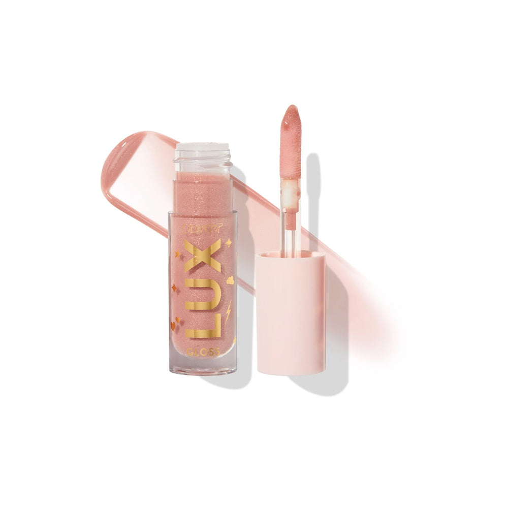 Colourpop- Candy Kiss Lux Gloss Pinky Nude With Gold Pinpoints