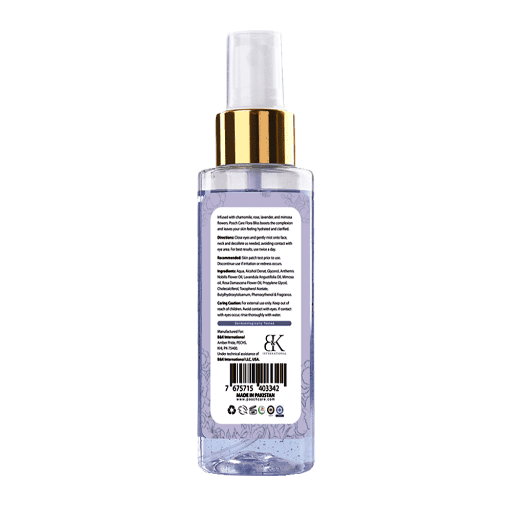 Posch - Flora Bliss Face Mist 120Ml