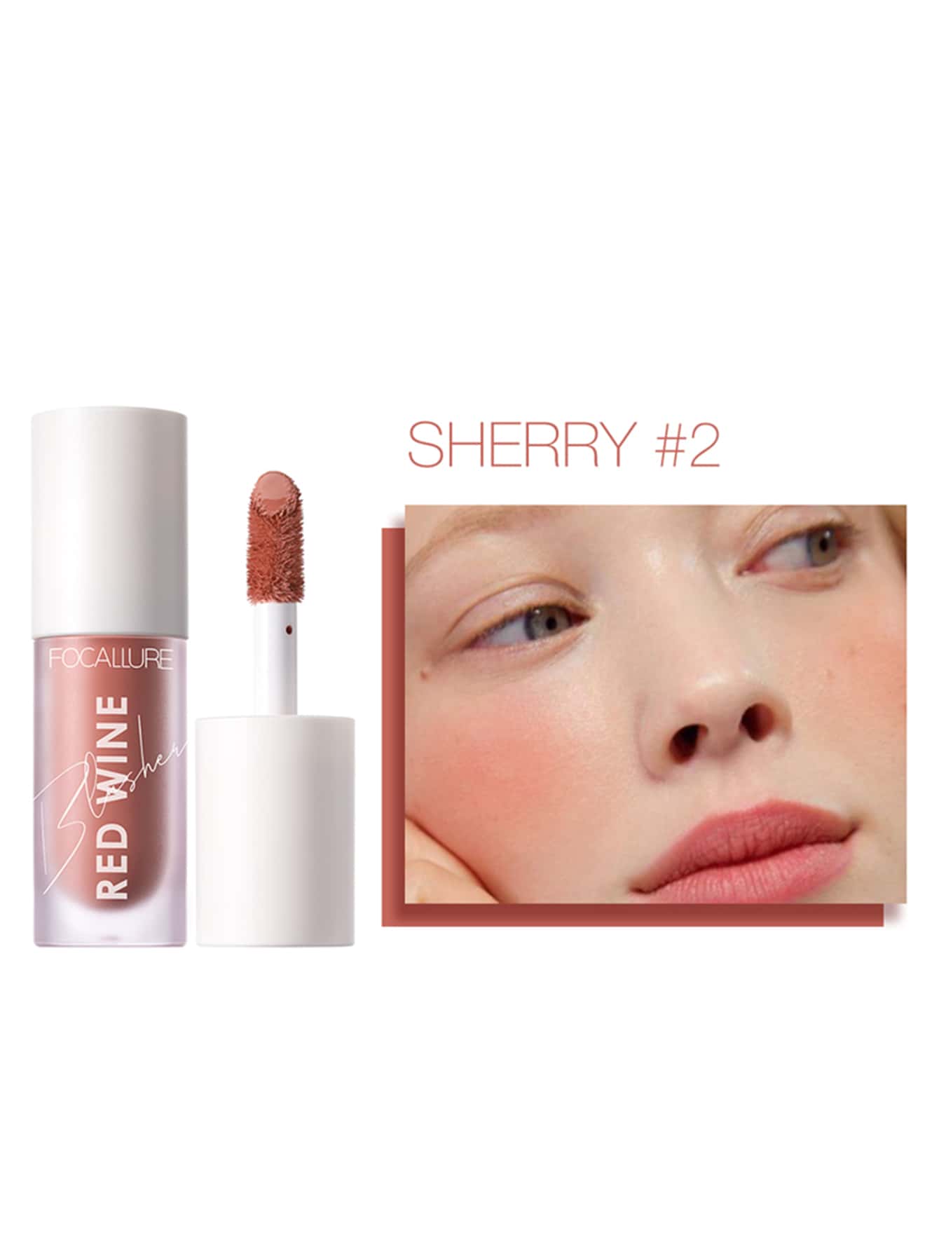 Shein- Waterproof Liquid Blush 02