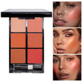 Shein- 6 Color Blush Palette