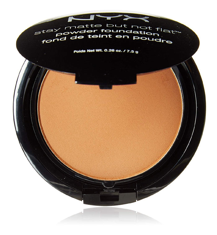 NYX Professional Makeup- Stay Matte But Not Flat Powder Foundation- Cocoa, 0.26 Ounce, 7.5 g