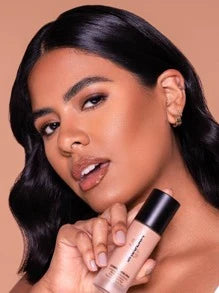 SHEGLAM - Complexion Pro Long Lasting Breathable Matte Foundation-Walnut Matte Sweat-proof Foundation Oil Control Full Coverage Pore-less Concealer Waterproof Flawless - My Store
