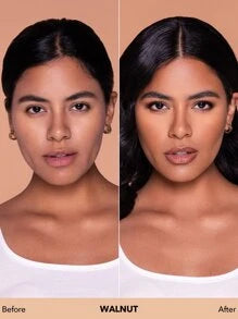 SHEGLAM - Complexion Pro Long Lasting Breathable Matte Foundation-Walnut Matte Sweat-proof Foundation Oil Control Full Coverage Pore-less Concealer Waterproof Flawless - My Store