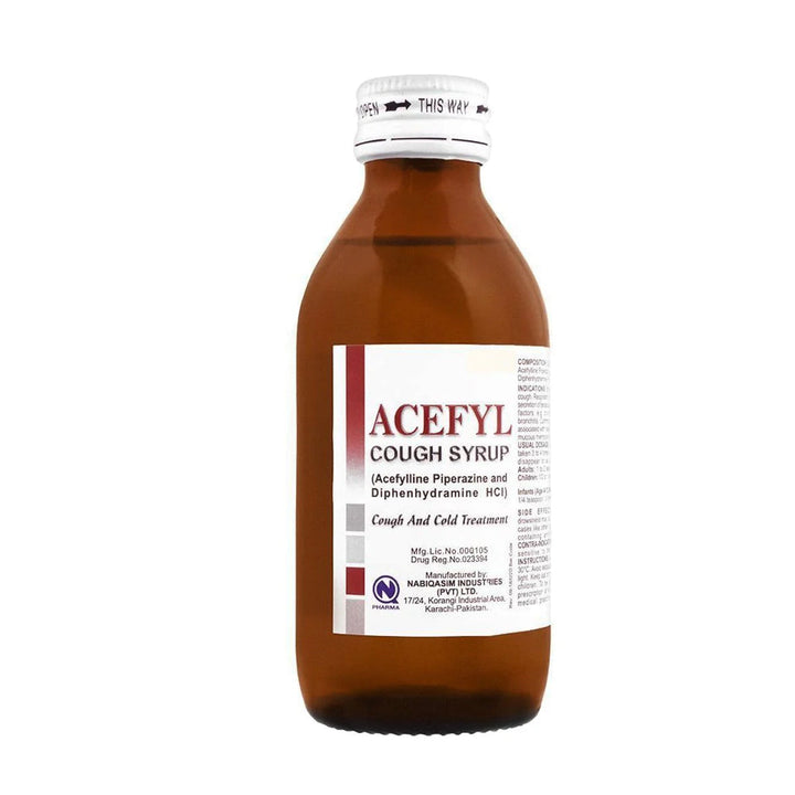 Acefyl Cough Syrup 120ml - Snapcart.pk