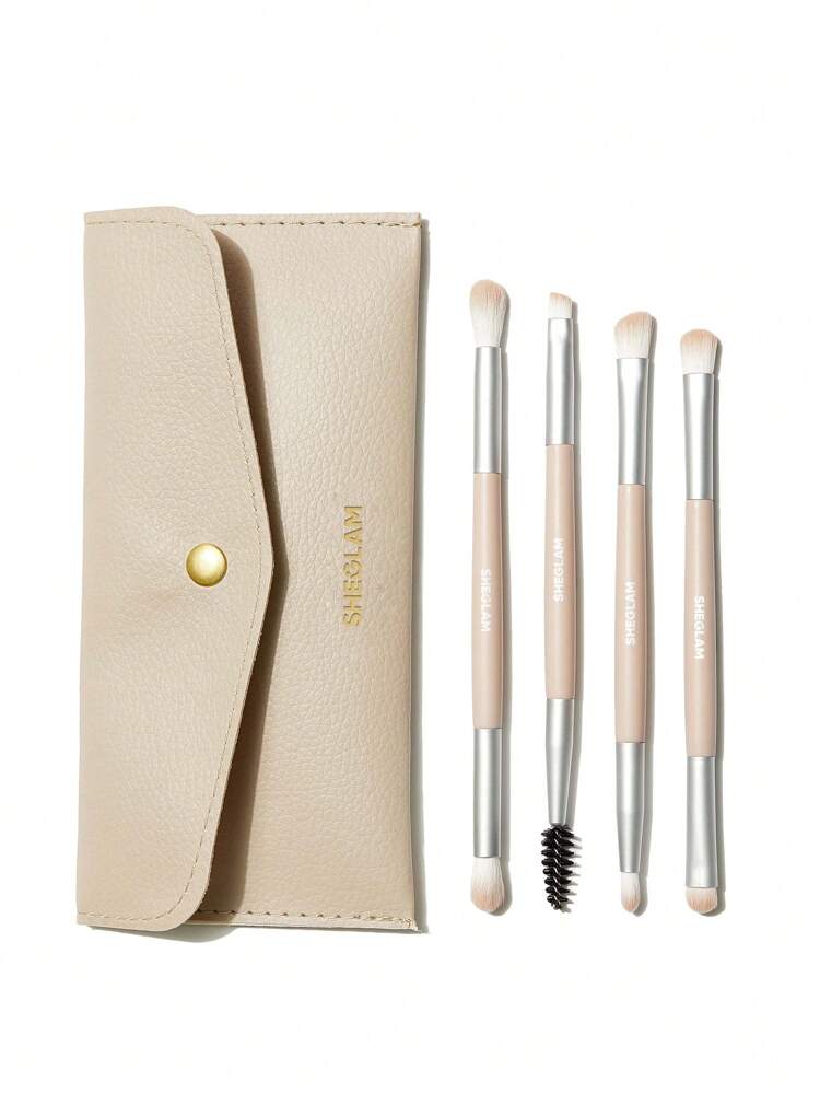 Sheglam - Glam 101 Eye Essential Brush Set With Bag